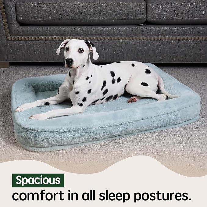 BALANCE Dog Bed Orthopedic Washable, Waterproof Medium Dog Bed with Removable and Washable Cover Dog Bed Medium Size Dog with Non-Slip Bottom Pet Couch Sofa Dog Beds