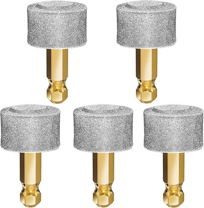 Dog Nail Grinder Replacement Head Drills Pet Nail Grinder Replacement Professional Spare Grinding Head for Dog Claw (5Pieces)