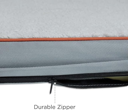 Bedsure Small Dog Bed for Small Dogs - Orthopedic Dog Beds with Removable Washable Cover, Egg Crate Foam Pet Bed Mat, Suitable for Dogs Up to 20 lbs, Oxford Fabric Bottom