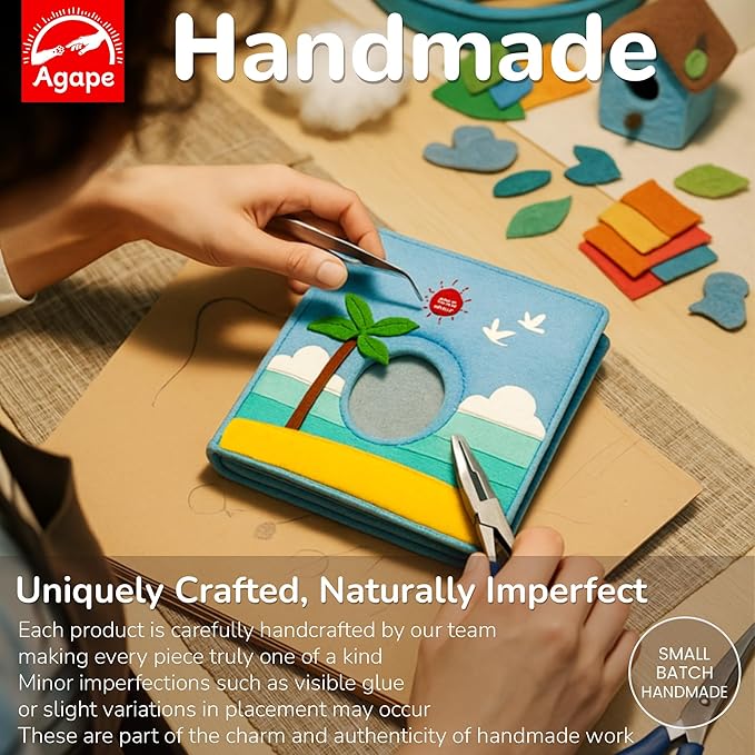 Agape Bird Nest, Soft Hammock for Cage, Hanging Plush Hideaway, Warm Bird House for Small, Medium & Large Parrots, Cozy Hut for Parakeet, Budgie, Cockatiel, Lovebird, Conure, Nido para Periquitos