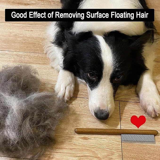 Cat comb,dog comb,Solid Wood Pet Comb Grooming Tool for Cats,Dogs and rabbits