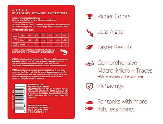 2HR Aquarist All-in-One Aquarium Plant Fertilizer APT 1/ Zero (100ml)