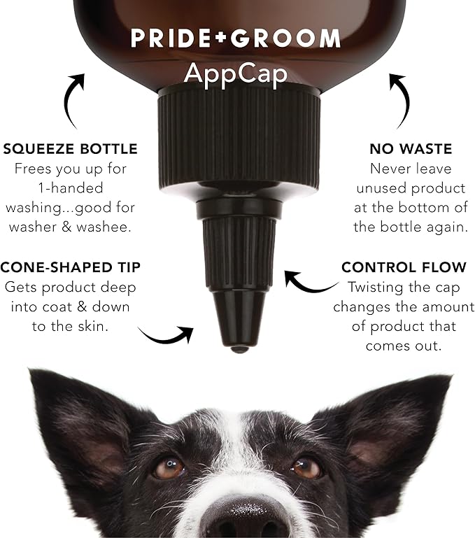 Pride and Groom The Sensitive One Box Set – Dog Shampoo & Conditioner with All Natural Blend of Essential Oils & Ingredients to Soothe, Nourish & Untangle for Long Lasting Shine & Manageability – 32oz