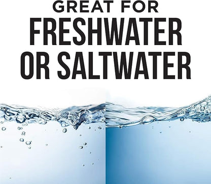 Aquarium Water Conditioner - Naturally Detoxifies and Removes Ammonia, Nitrite, Chlorine, and Chloramine from Saltwater and Freshwater (16 fl oz.)