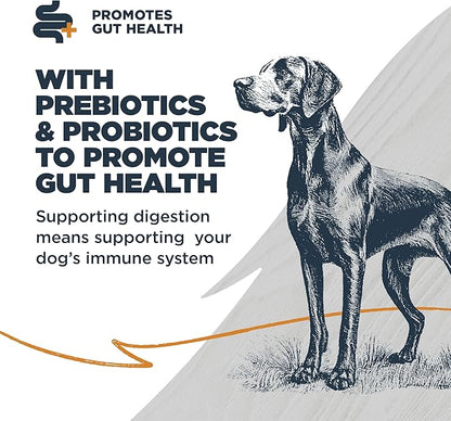 Blackwood Sensitive Skin & Stomach Dry Dog Food, Lamb Meal & Brown Rice with Ancient Grains, 24 Pound Bag with Prebiotics & Probiotics to Promote Gut Health