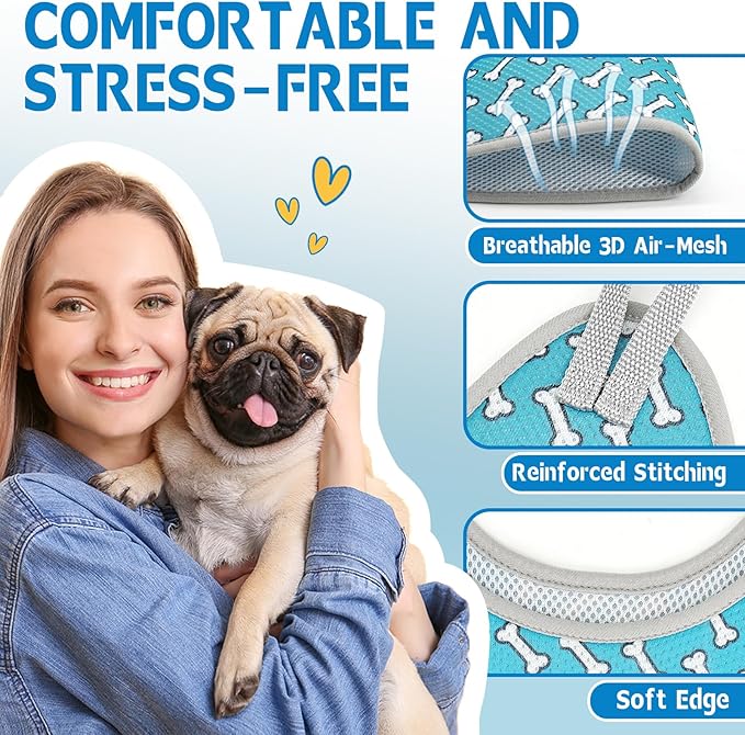 Supet Dog Grooming Hammock for Large Dogs, Relaxation Dog Sling for Nail Trimming, Restraint Hanging Harness for Clipping