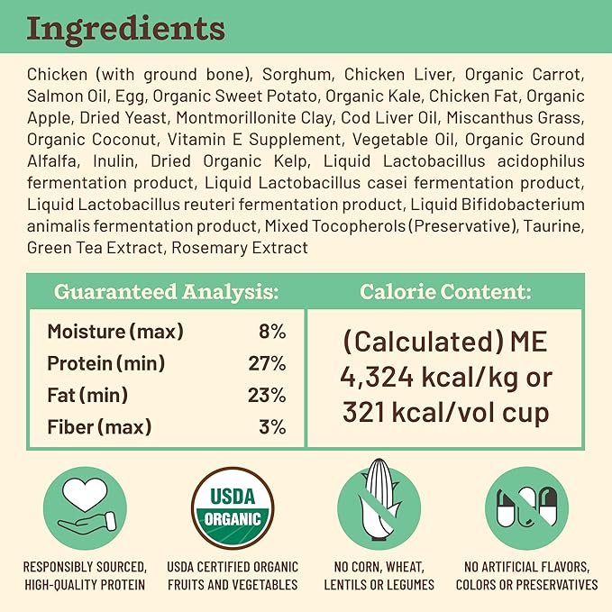 Primal Kibble in The Raw, Freeze Dried Dog Food, Chicken, Scoop & Serve, Made with Raw Protein, Whole Ingredient Nutrition, Crafted in The USA, Dry Dog Food 1.5 lb Bag