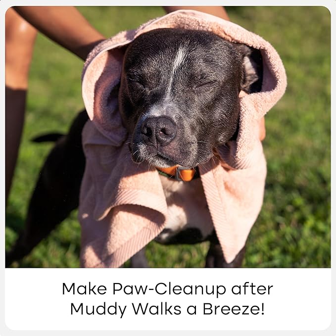 Uproot Clean Dog Paw Cleaner - No-Rinse Paw Cleaner for Dogs - Easy Dog Paw Washer with Bristle Brush - Fragrance-Free Dog Foot Washer for Home and On-the-Go - Hypoallergenic & Safe for All Dogs