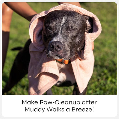 Uproot Clean Dog Paw Cleaner - No-Rinse Paw Cleaner for Dogs - Easy Dog Paw Washer with Bristle Brush - Fragrance-Free Dog Foot Washer for Home and On-the-Go - Hypoallergenic & Safe for All Dogs