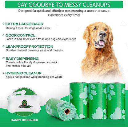 Puppy Essentials Kit | Dog Wipes for Cleaning & Deodorizing | Paw & Nose Balm | Teeth Cleaning Wipes | Poop Bags | Dog Grooming Supplies for in Between Baths