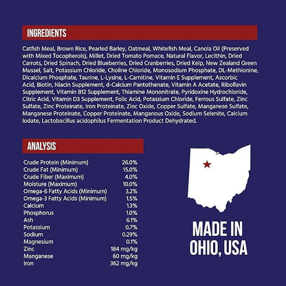 Best Breed Dr. Gary's Freshwater Recipe Slow-Cooked in USA [Natural Dry Dog Food for All Breeds and Sizes] - 4lbs.