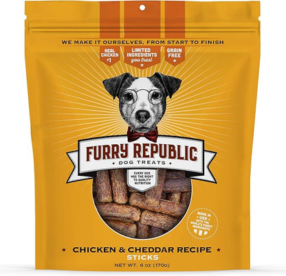 Dog Treats, Chewy Sticks Made in the USA 6oz