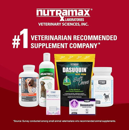 Nutramax Laboratories Crananidin Cranberry Extract Urinary Tract Health Supplement for Dogs, 75 Chewable Tablets