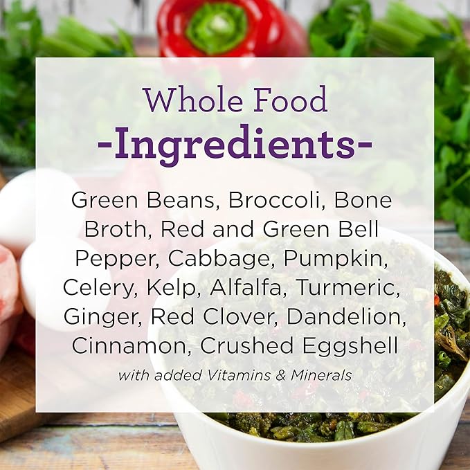 Dr. Harvey's Paradigm Green Superfood Dog Food, Human Grade Dehydrated Grain Free Base Mix for Dogs, Diabetic Low Carb Ketogenic Diet (6 Pounds)