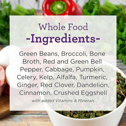 Dr. Harvey's Paradigm Green Superfood Dog Food, Human Grade Dehydrated Grain Free Base Mix for Dogs, Diabetic Low Carb Ketogenic Diet (Trial Size 5.5 oz)