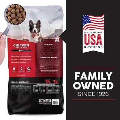 ULTIMATES Chicken Meal & Rice Dry Dog Food 5 lb