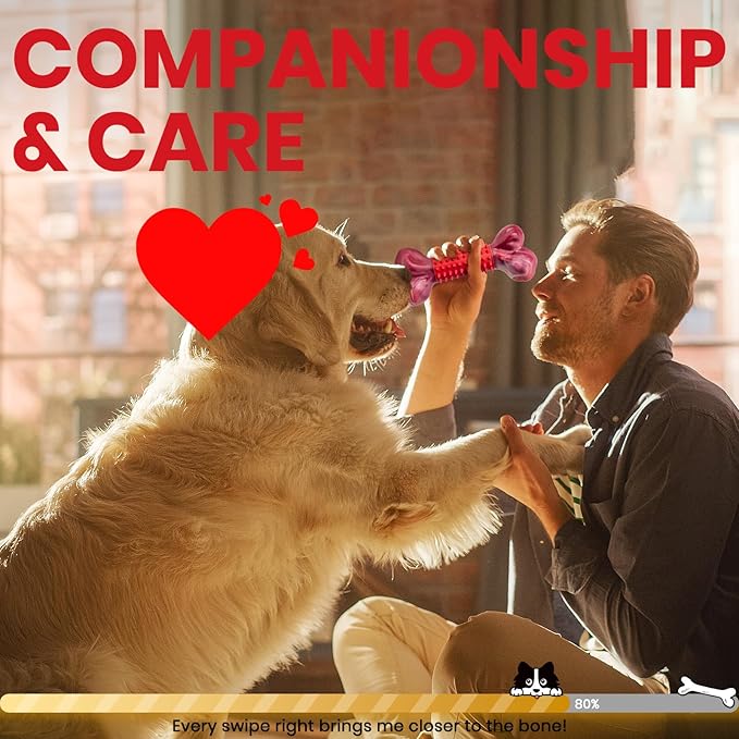 Apasiri Tough Dog Toys for Aggressive Chewers Large Breed, Dog Chew Toys for Aggressive Chewers, Nylon and Rubber, Large Dog Toys Outdoor Teething