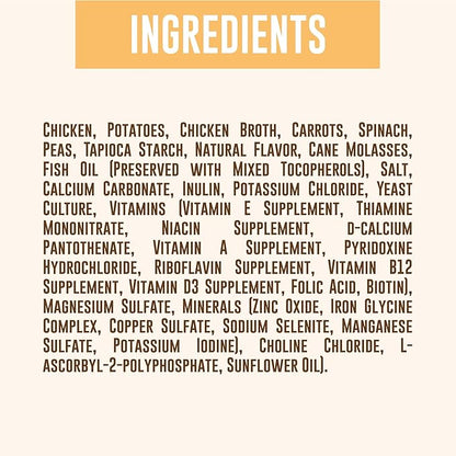 YOUR PET'S KITCHEN Wet Dog Food, Chicken Pot Pie Recipe - 13.2 oz Cans (Pack of 6), Made in The USA with Real Chicken