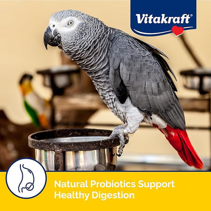 Vitakraft Menu Premium Parrot Food - Vitamin-Fortified - Macaw, Amazon, Conure, and Parrot Food for Large Birds 5 Pound (Pack of 1)