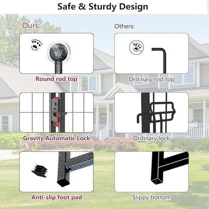 Dog Playpen 32" Height 40 Panels Portable Dog Fence Outdoor for Yard Puppy Playpen Indoor Dog Pen Outdoor for Medium/Small Dogs, Heavy Duty Pet Playpen Dog Kennel for RV, Camping, Yard