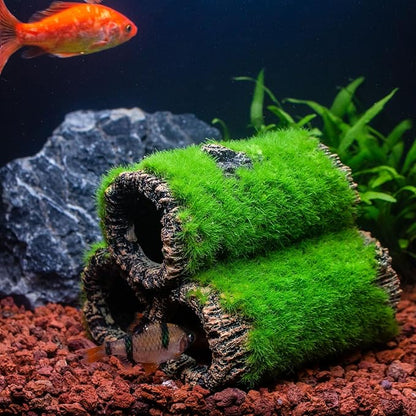 Fish Tank Decorations Aquarium Décor Resin Artificial Tree Trunk Root (C)