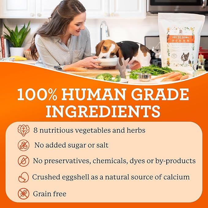 Dr. Harvey's Veg-To-Bowl Fine Ground Dehydrated Vegetable Pre-Mix for Dogs, 7-Pound Bag