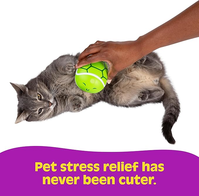 WHAT DO YOU MEME? Paws & Relax: The Adorable Turtle-Shaped Pet Massager, for Dogs & Cats