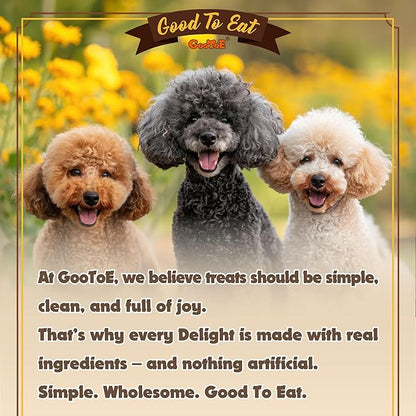 Gootoe Turkey Tendon Dog Treats, Pretzel (M) 3.17 oz, USA-Sourced Turkey Tendon, Natural Snack, Premium Puppy Chews, Hypoallergenic, Reseal Value Bags, Size for Medium Dogs (Pack of 2)