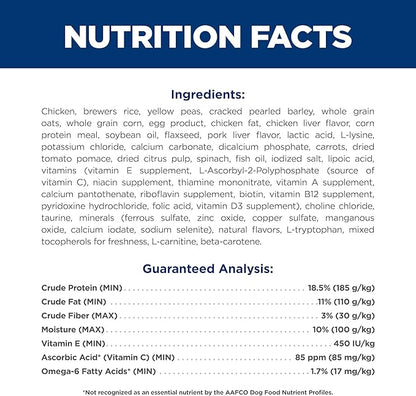 Hill's Science Diet Senior Vitality, Senior Adult 7+, Small & Mini Breeds Senior Premium Nutrition, Dry Dog Food, Chicken & Rice, 12.5 lb Bag