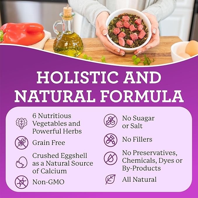 Dr. Harvey's Paradigm Green Superfood Dog Food, Human Grade Dehydrated Grain Free Base Mix for Dogs, Diabetic Low Carb Ketogenic Diet (Trial Size 5.5 oz)