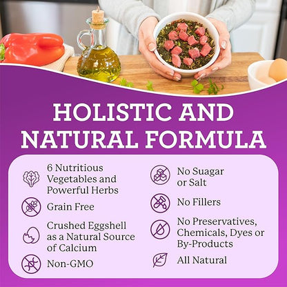 Dr. Harvey's Paradigm Green Superfood Dog Food, Human Grade Dehydrated Grain Free Base Mix for Dogs, Diabetic Low Carb Ketogenic Diet (Trial Size 5.5 oz)