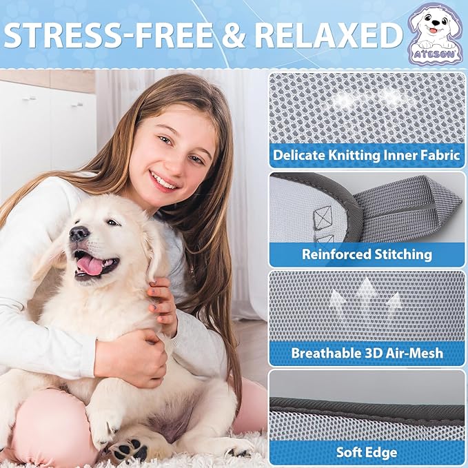 Pet Grooming Hammock Harness for Large Giant Dogs Nail Trimming XXL, Dog Sling for Cutting Nails, Dog Hanging Holder Hanger with Nail Clippers, Nail File, Scissors