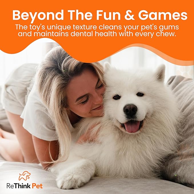 Dental Munch Ring Pet Toy, Bacon-Scented Nylon Dog Bones, Savor-Stimulating Flavored Dog Chew Toys, Long-Lasting and Durable Dog Toys for Boredom