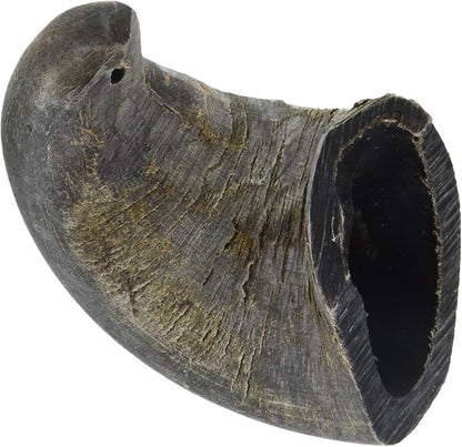QT Dog Small Water Buffalo Horn - Long-Lasting 100% All-Natural Dog Chew, Ethically Sourced Protein-Packed & Low Fat Dental Chews