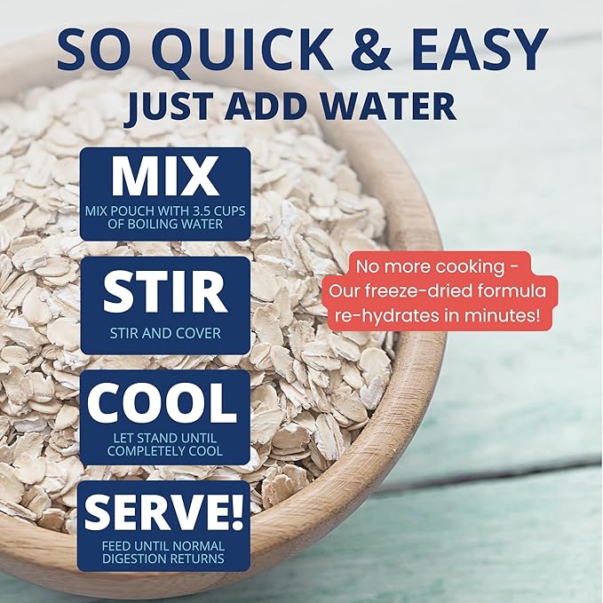 Under the Weather Bland Diet for Dogs | Easy to Digest Stomach Support for Sick Dogs | Contains Electrolytes, All Natural | 6 Pack - Turkey, Oatmeal, Sweet Potato & Slippery Elm for Dogs - 6oz