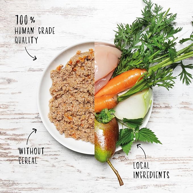 DOG'S LOVE Single Protein, Limited Ingredients, Ethically Sourced, Grain Free Wet Dog Food - Canned Soft Dog Food, Grain Free Dog Food for Your Dog - Premium Can Dog Food | 6 cans (14.1 Oz, Chicken)