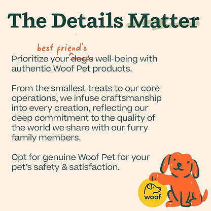 WOOF Pupsicle - Long-Lasting Interactive Dog Toy to Keep Your Pup Distracted - Safe for Dogs - Low-Mess Design - Dog Toys for Small Dogs 10-25 lbs