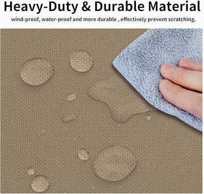 Easy-Going Dog Crate Cover 42 Inch Dog Kennel Cover for Dog, Cage Covers for Dog Crates Fit (42" L x28 Wx30 H) Camel