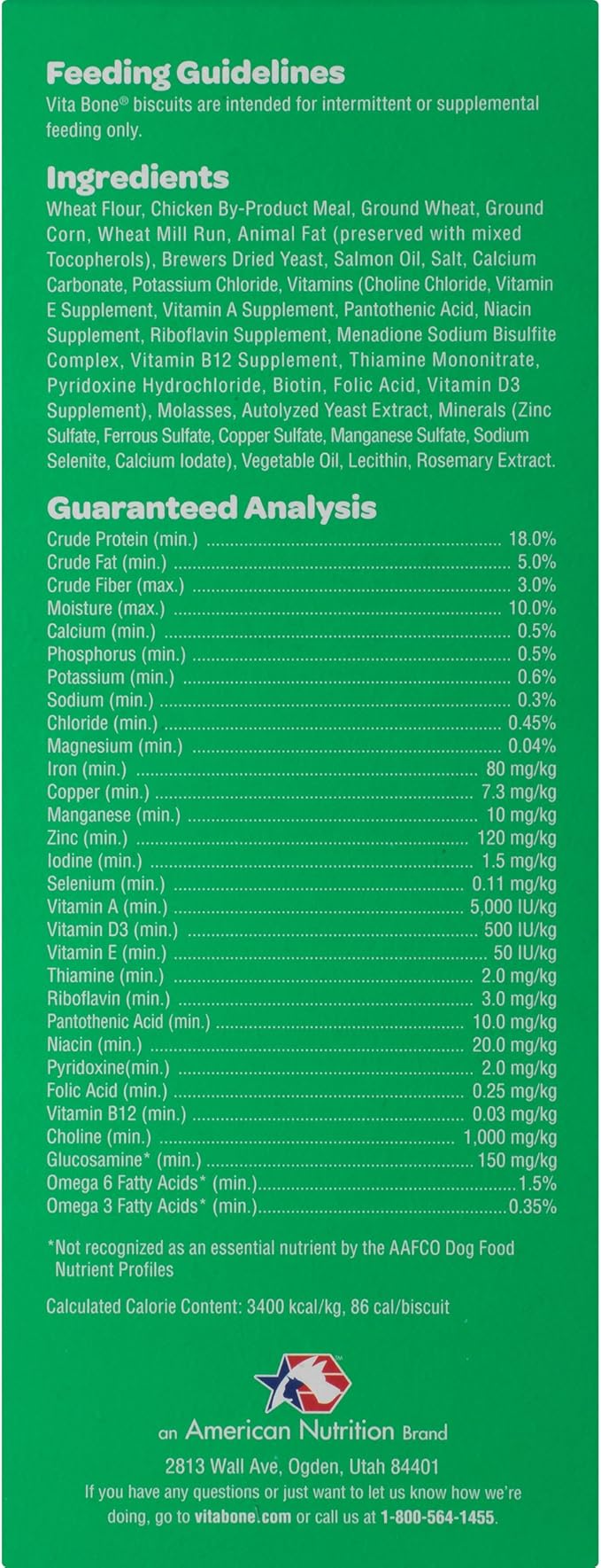Original Large Dog Biscuits 12-Pound Box with 23 Vitamins and Minerals, Glucosamine and Natural Sources of Omega-3 and 6 Fatty Acids for All Breeds over 50 Pounds