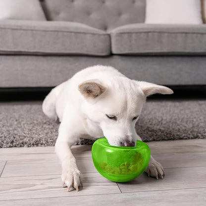 Outward Hound by Planet Dog Snoop Interactive Treat Dispensing Dog Toy, Large, Green