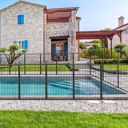 Dog Playpen 40 inch 20 Panels Indoor Outdoor Dog Pen for Large/Medium/Small Dogs Heavy Duty Metal Dog Fence Outdoor for Yard, Puppy Playpen with Door Portable Pet Fence for RV Camping Yard