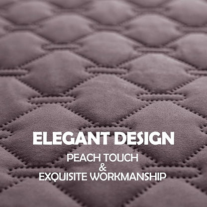 gogobunny 100% Double Sided Waterproof Dog Blanket Soft Pet Bed Cover Reversible Protect Furniture Couch Sofa Car for Puppy Large Dog Cat (Dark Sea Fog/Light Sea Fog, 40x50 Inch (Pack of 1))