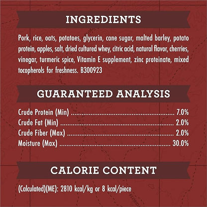 Zuke_ Lil Links Dog Treats for Dogs of All Sizes, Snacking Sausage Treats for Dogs, Pet Treats made with Real Pork & Apple, 6 oz. Resealable Pouch - 6 oz. Bag