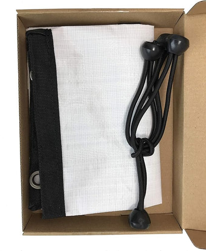 Advantek Original Pet Gazebo Outdoor Reversible Nylon Sun Shade with 4 Ball Ties