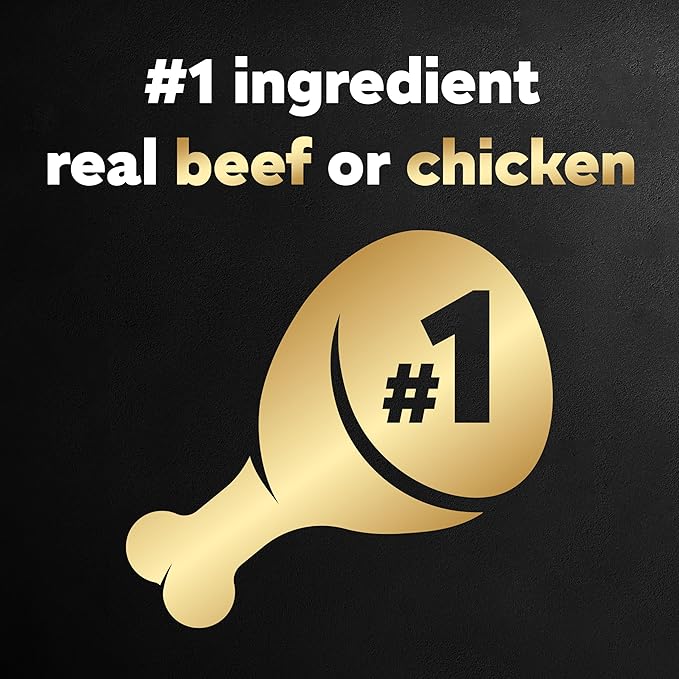 Cesar Wet Dog Food Simply Crafted Multipack: Chicken and Beef Recipe, (40) 1.3 oz. Trays