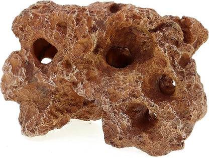 ALEGI Large Aquarium Decorations Hideouts, Resin Aquarium Rock Mountain Hideaway Caves,Artificial Sea Coral Fish Tank Decoration