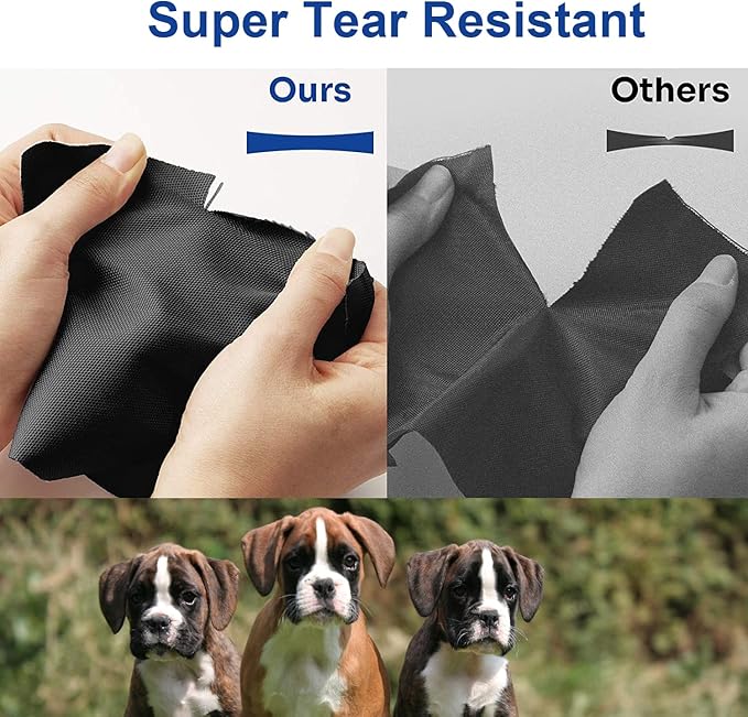 Dog Playpen Cover Sun/Rain Proof Top Cover,Provide Shade and Security for Indoor and Outdoor Dog Pen,Dog Pen Cover Fits All 24" Wide 8 Panels Pet Exercise Pen (Playpen Not Included)