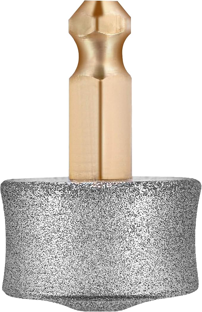 Dog Nail Grinder Replacement Head - Pet Nail Grinder Diamond Tip for Paws- 2 Pack Professional Dog Claw Grinder Bits Replaceable Diamond Nail Grinder Wheel (Tall)