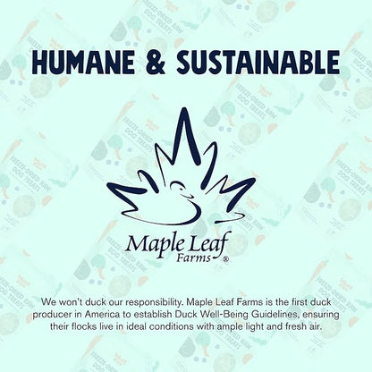 WEST PAW All-Natural Raw Freeze-Dried Dog Treats  Farm-Fresh Duck Training Treats for Dogs with Fiber, Beta Carotene, Vitamins A, E, C  Wholesome Canine Treat for Puppies, Senior Dogs  2.5 Oz.