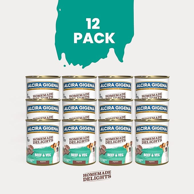 Dog Wet Food (Beef and Veg - Puppy) - (Pack of 12)